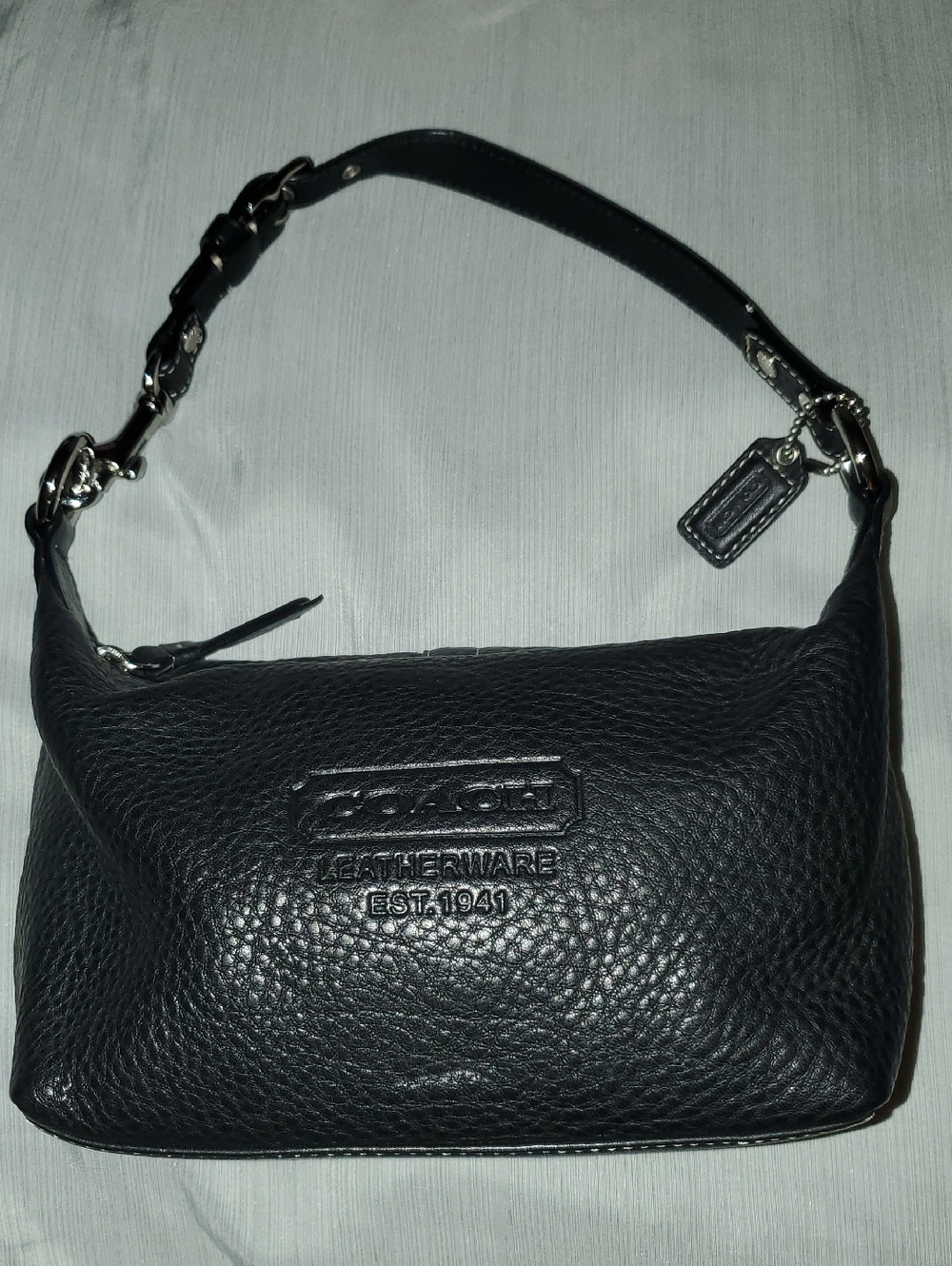 Coach Vintage Pebbled Leather Mini Shoulder Bag